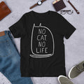 Straight Cut Cat Life Kawaii Kitty Gothic Birthday Weird Gothic Folk Art Spring - T-Shirt, Sweatshirt, Hoodie