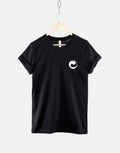 Yin Yang Cats Zen Cat Pocket Tee Black White Unisex T-shirt, Sweatshirt, Hoodie - T-Shirt, Sweatshirt, Hoodie