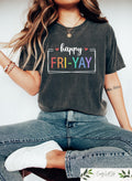 Fri-Yay Teacher Tee Friyay Teacher Teacher Teacher Teacher Friday Weekend Sweater - T-Shirt, Sweatshirt, Hoodie