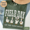Field Day Goose Teacher Field Day Goose Teacher Tee Comfort Colors Field Day Tee School Sports Day - T-Shirt, Sweatshirt, Hoodie