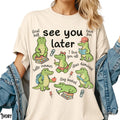 See Later Alligator Teacher Comfort Colors Last Day School Later Gator Tee Summer Break End School Year - T-Shirt, Sweatshirt, Hoodie