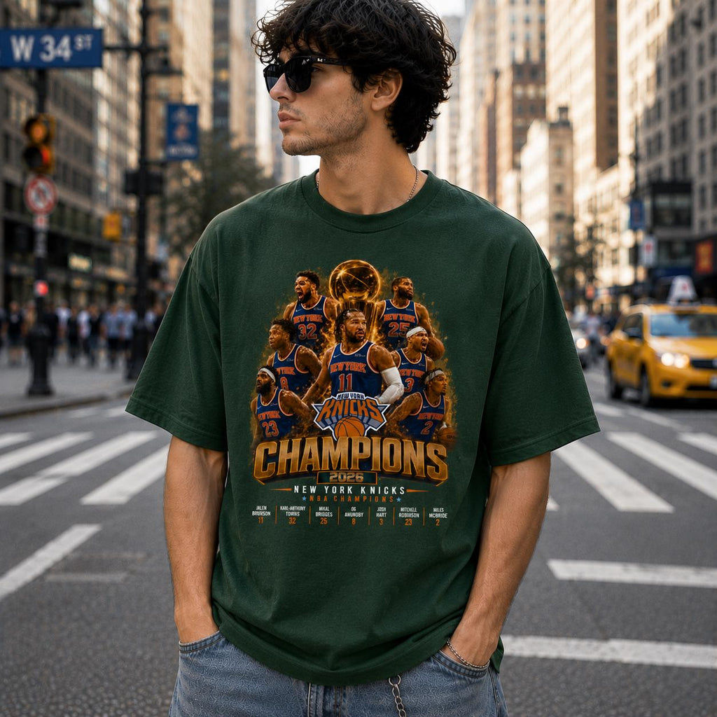 York Knicks 2026 Champions 2026 Hoops Fan Tee Unisex T-shirt, Sweatshirt, Hoodie - T-Shirt, Sweatshirt, Hoodie