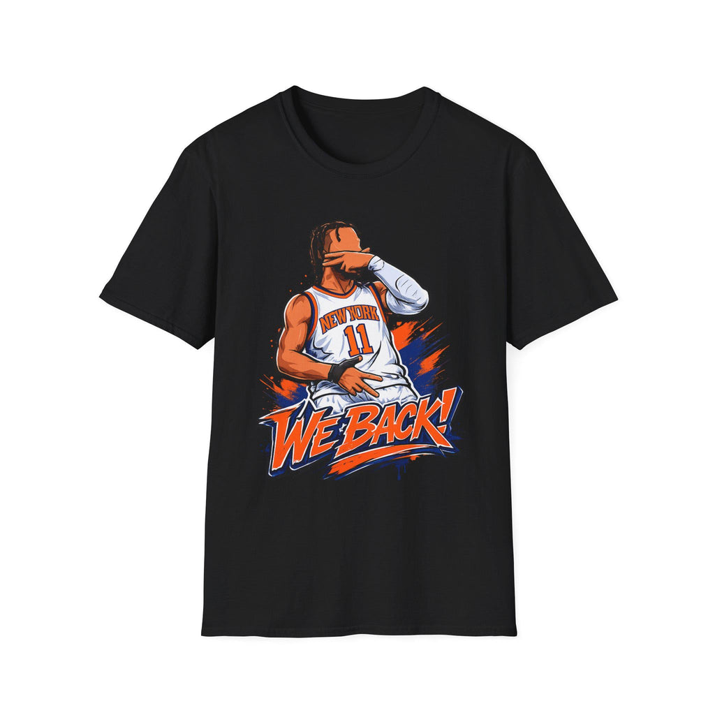 Knicks Brunson Back Team York Squad Goals White Tee Softstyle East - T-Shirt, Sweatshirt, Hoodie