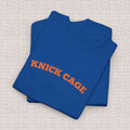 Knick Cage Tee Basketball Pun Ny Basketball Team Hoops Blue Orange Game Day Sports Fan - T-Shirt, Sweatshirt, Hoodie