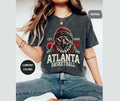 Atlanta Basketball Comfort Colors Georgia Sports Tee Game Day Basketball Hawk Fan - T-Shirt, Sweatshirt, Hoodie
