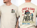 Dad Always Came Back Milk Dad Dad Joke Skeleton Fatherhood Tee Fathers Day - T-Shirt, Sweatshirt, Hoodie