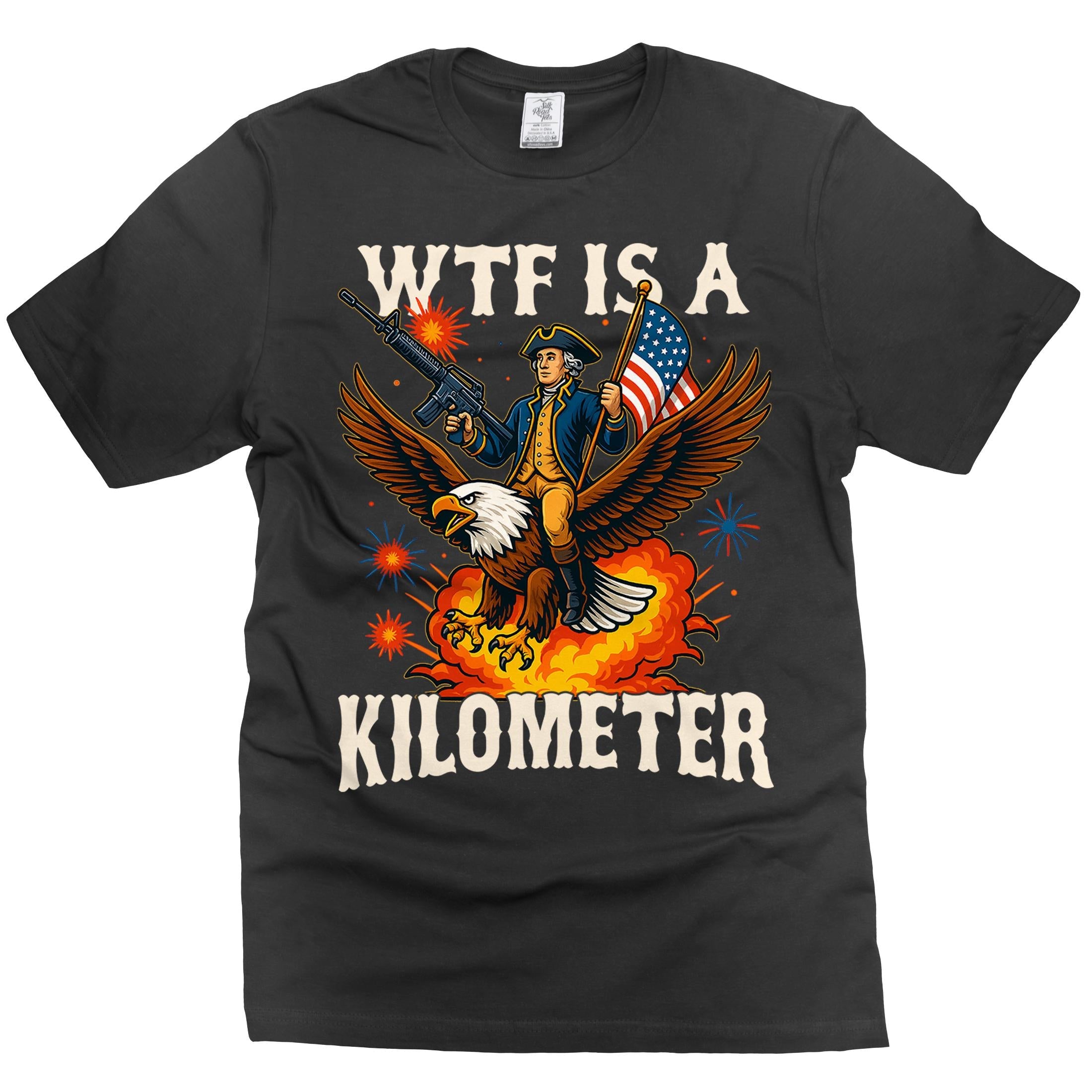 Wtf Kilometer 4th July Sarcastic Tee Unisex T-shirt, Sweatshirt, Hoodie - T-Shirt, Sweatshirt, Hoodie