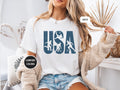 Usa Soccer Comfort Colors Patriotic World Football Fan Tee Cup Soccer Lover - T-Shirt, Sweatshirt, Hoodie