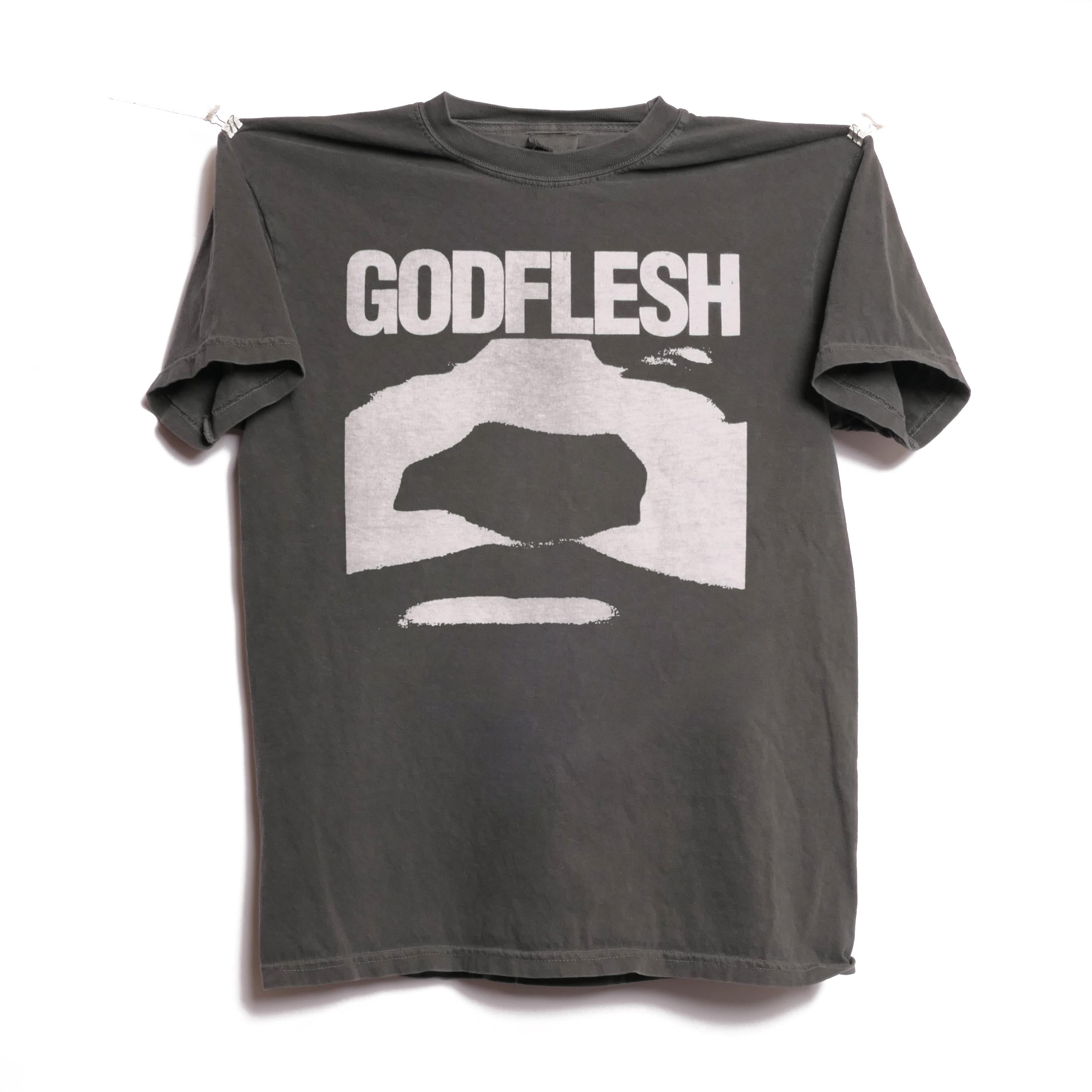 Godflesh Band Tee Industrial Post Metal Experimental Metal Swordfish Ultra Faded Boxy Glam Rock Alternative Heavyweigh Medium - T-Shirt, Sweatshirt, Hoodie