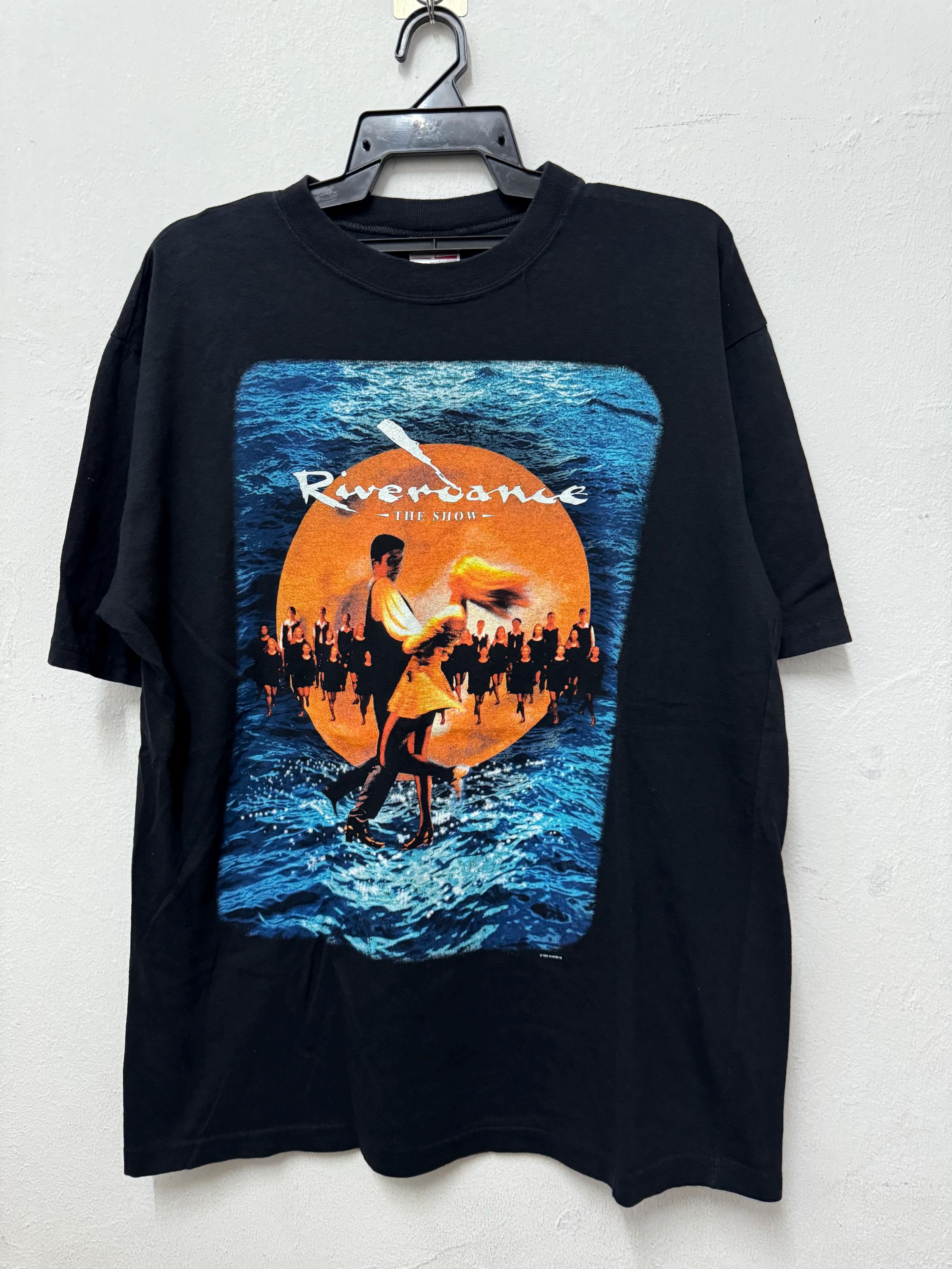 Vintage 90 Riverdance Show Michael Flatley Dancing Art Tee Film Movies Vintage Movie Size - T-Shirt, Sweatshirt, Hoodie