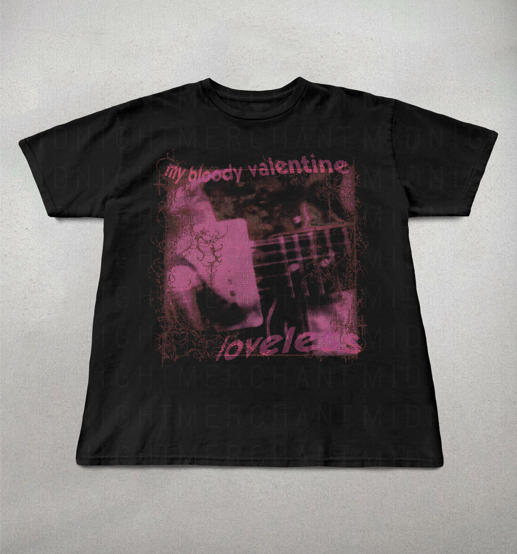 Bloody Valentine Loveless 90s Shoegaze Band Tee 90s Retro Y2k Loveless Tee - T-Shirt, Sweatshirt, Hoodie