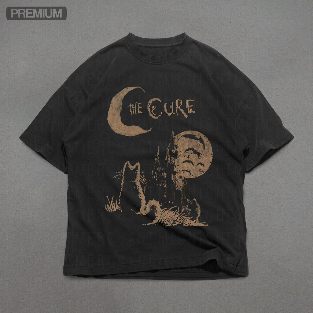 Cure Band Tee Comfort Colors Cure Oversized Ca Retro Unisex T-shirt, Sweatshirt, Hoodie - T-Shirt, Sweatshirt, Hoodie