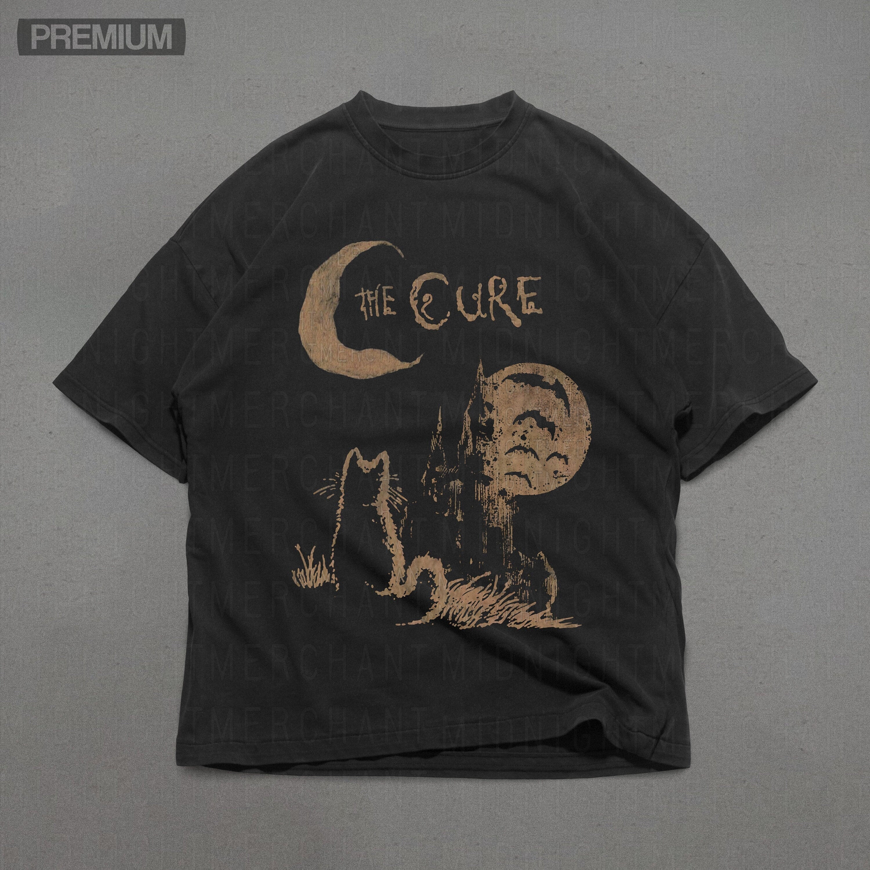 Cure Band Tee Comfort Colors Cure Oversized Ca Retro Unisex T-shirt, Sweatshirt, Hoodie - T-Shirt, Sweatshirt, Hoodie