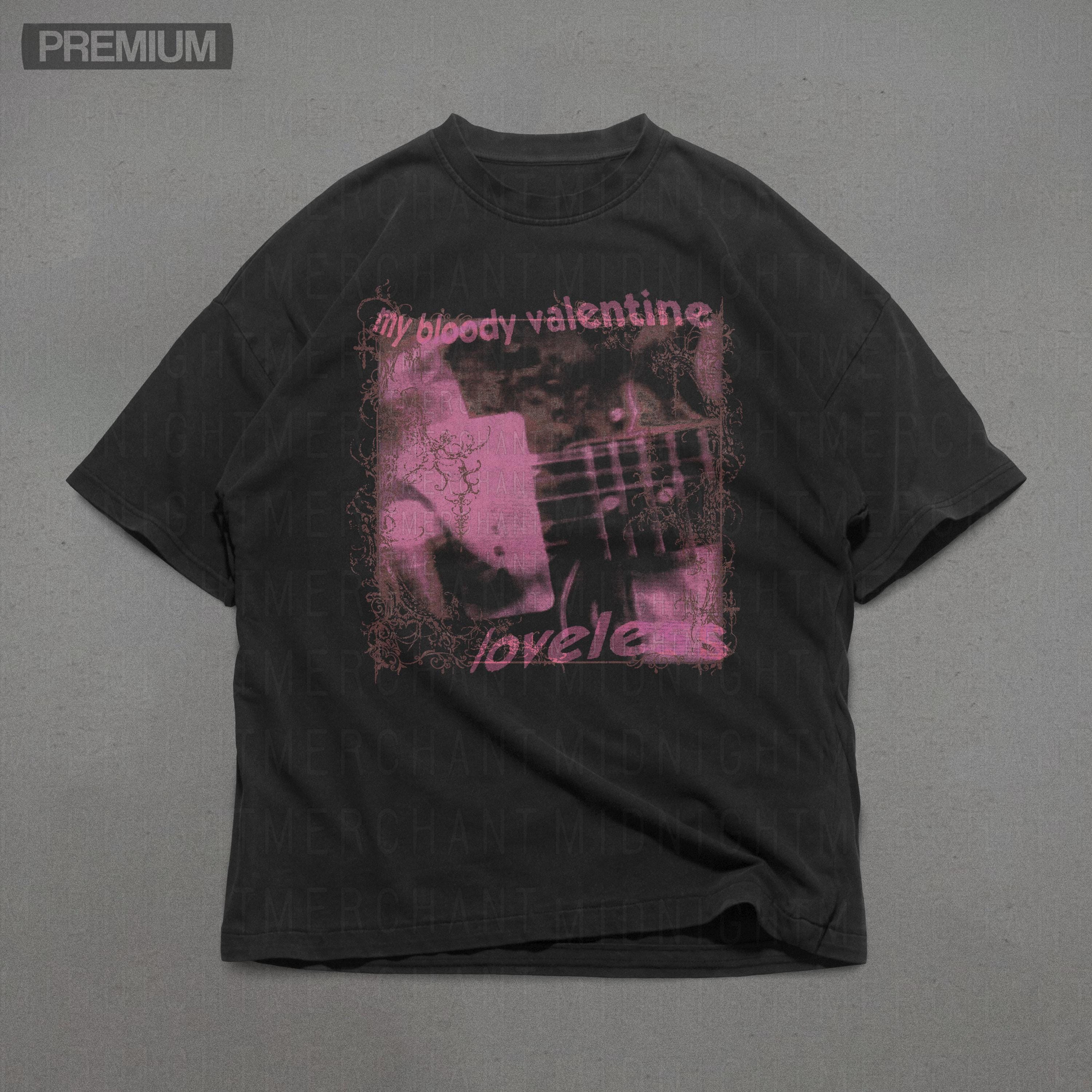 Bloody Valentine Loveless Comfort Colors 90s Shoegaze Band Tee 90s Retro Y2k Band - T-Shirt, Sweatshirt, Hoodie