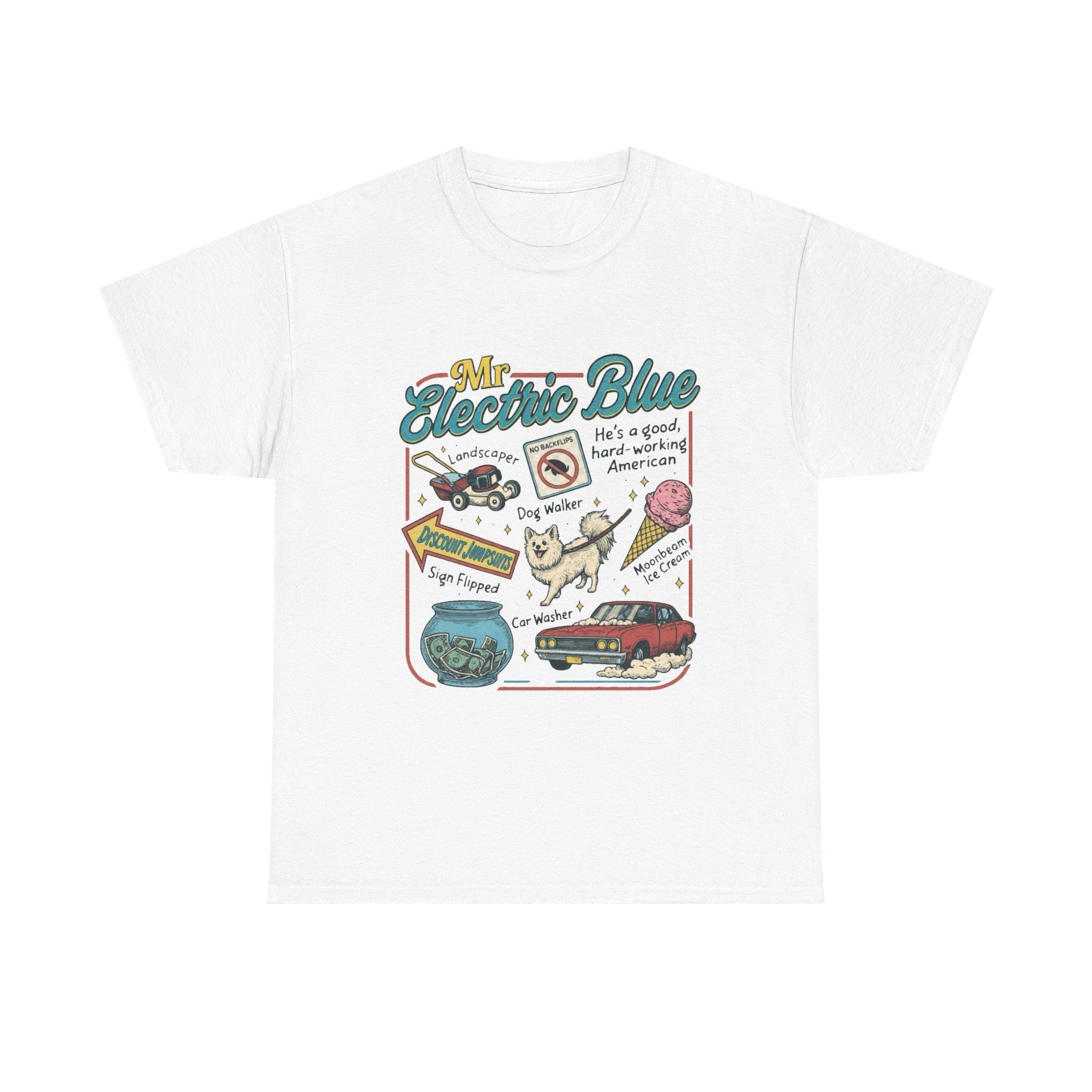 Mr Electric Blue Moonbeam Ice Cream Concert Tee Music Lovers - T-Shirt, Sweatshirt, Hoodie