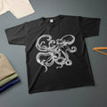 Octopus Ink Drawing Kraken Various Sizes Colours Tee Unisex T-shirt, Sweatshirt, Hoodie - T-Shirt, Sweatshirt, Hoodie