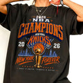 Knicks 2026 Champions Vintage Retro York Basketball Champions Tee Vintage Spor Championship Fan - T-Shirt, Sweatshirt, Hoodie