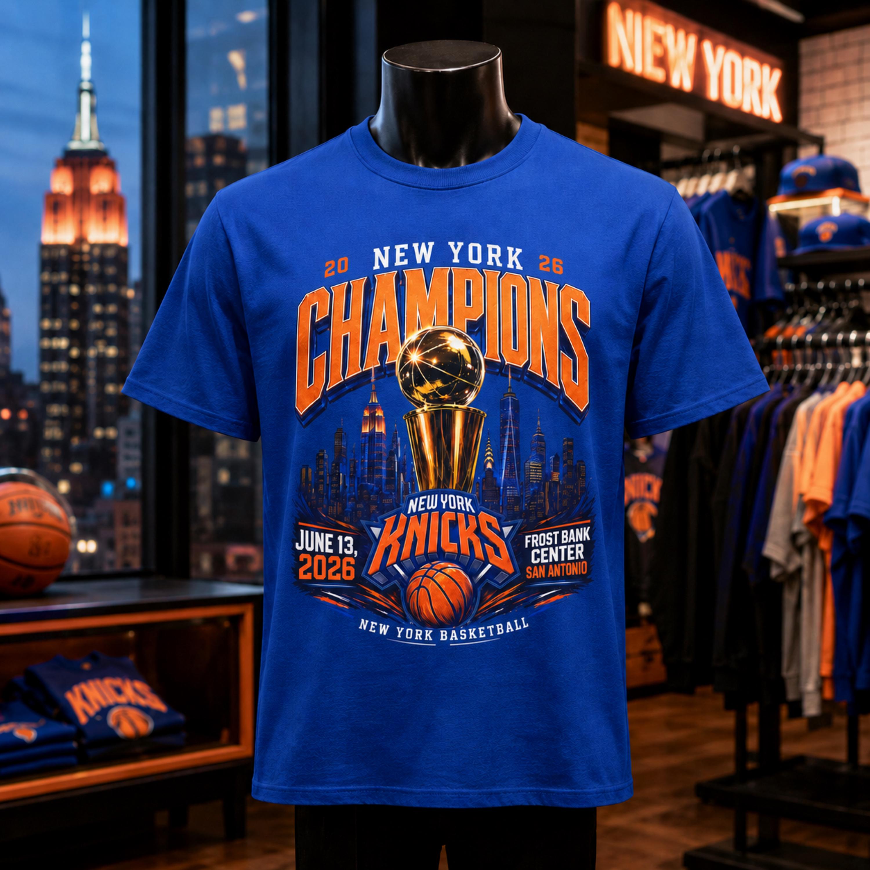 York Basketball Champions 2026 York Knicks Champions Unisex T-shirt, Sweatshirt, Hoodie - T-Shirt, Sweatshirt, Hoodie