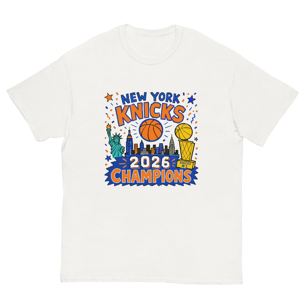 York Knicks Champions Tee Unisex T-shirt, Sweatshirt, Hoodie - T-Shirt, Sweatshirt, Hoodie