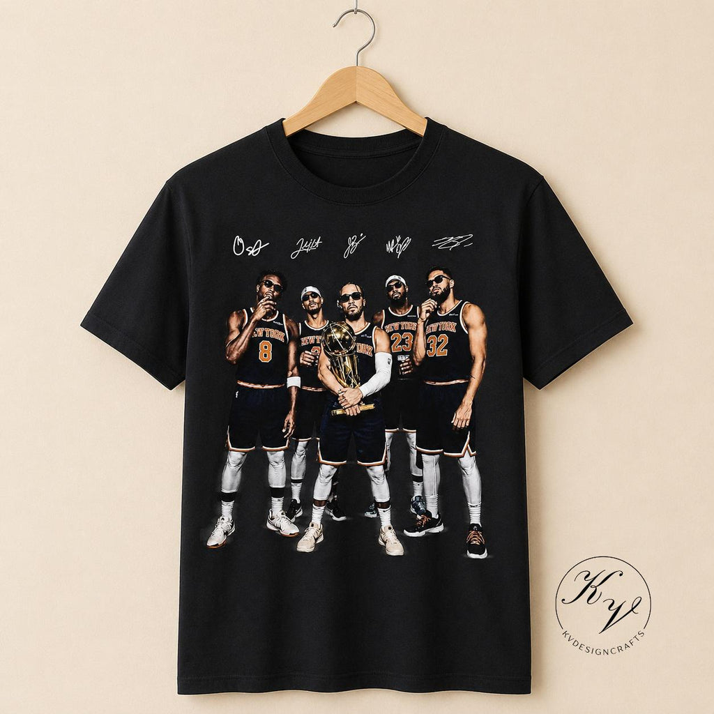 York Knix Champions 2026 Gildan 5100 Black Basketball Tee Knix Fan Nba Finals - T-Shirt, Sweatshirt, Hoodie
