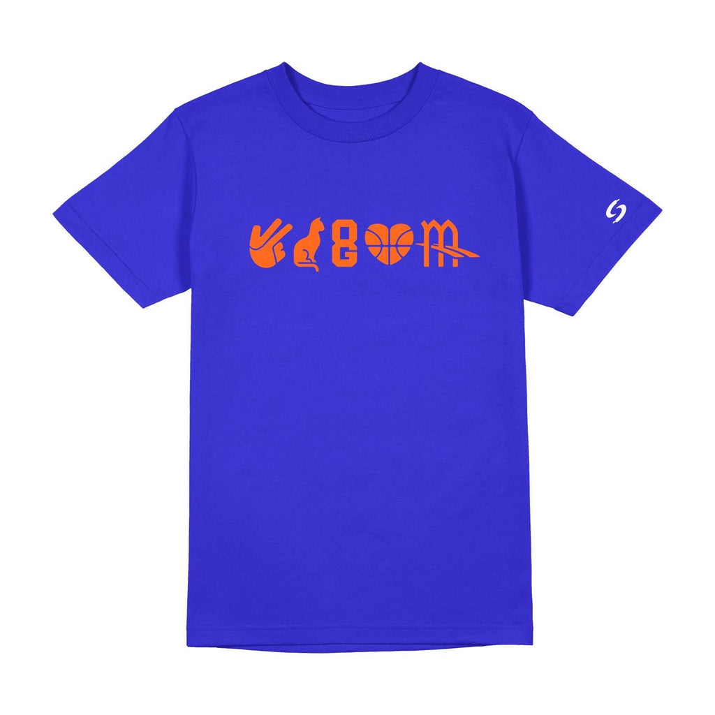 Knicks Icons Starting Tee Blue Black York Brunson Kat Og Hart Bridges Basket Ball Fan - T-Shirt, Sweatshirt, Hoodie
