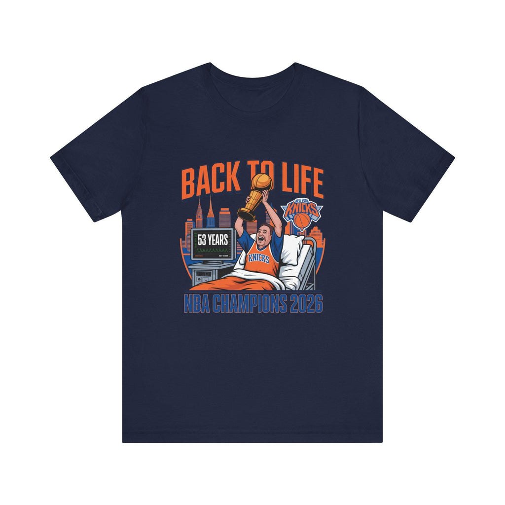 Back Life Knicks Nba Champions 2026 After 53 Years Celebration York Knicks - T-Shirt, Sweatshirt, Hoodie