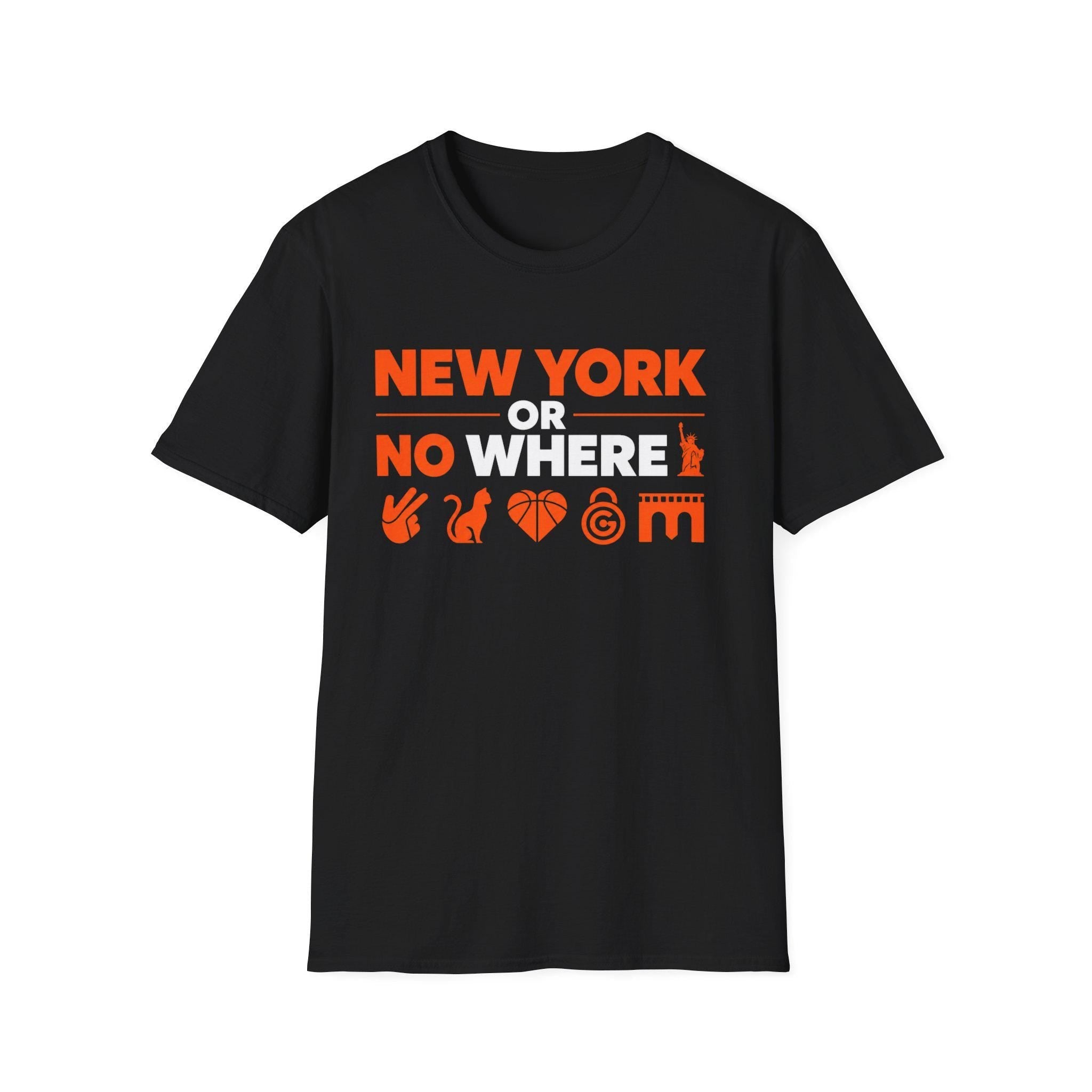 York Nowhere Knicks Starting Five Emojis Team Tee Black Blue Brunson Og Kat Hart - T-Shirt, Sweatshirt, Hoodie