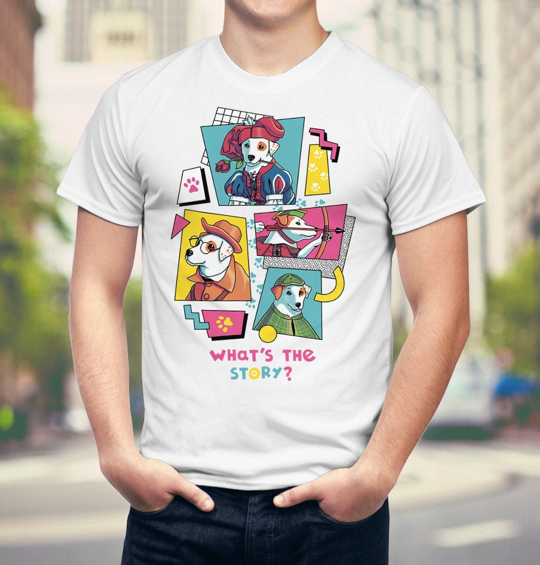 What'S Story Wishbone Tv Show 90s Nostalgia Millenial Jack Russell Dog - T-Shirt, Sweatshirt, Hoodie