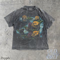 Vintage Otter Swimming 90s Retro Otter Nature Wildlife 90s Animal Nostalgia Otter Lover - T-Shirt, Sweatshirt, Hoodie