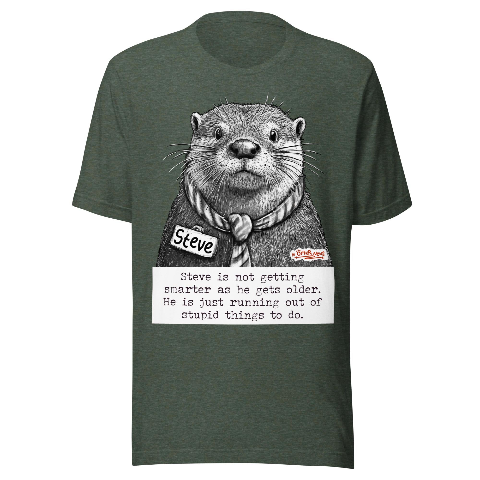 Getting Smarter Steve Unisex T-shirt, Sweatshirt, Hoodie - T-Shirt, Sweatshirt, Hoodie