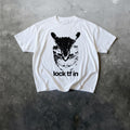 Lock Tf Cat Gen Meme Shitpost Y2k Unisex T-shirt, Sweatshirt, Hoodie - T-Shirt, Sweatshirt, Hoodie