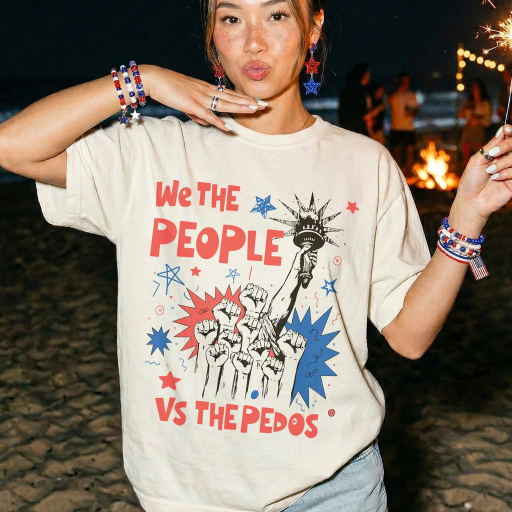 People Anti Pedo Activist Fourth July Patriotic Usa 250 Birthday Anti Billionaire July 4th Anti Trump Epstein Class - T-Shirt, Sweatshirt, Hoodie