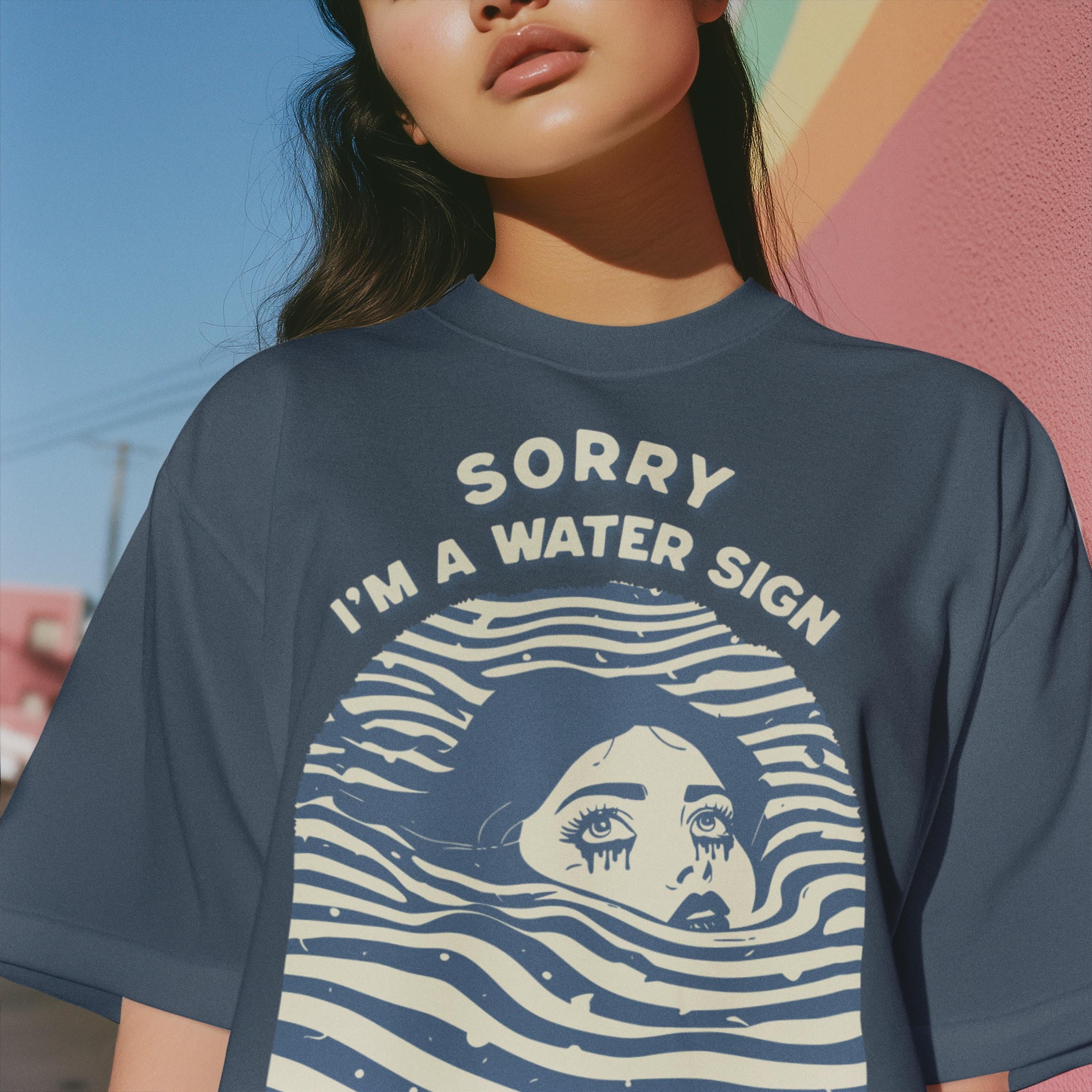 Water Sign Zodiac Pisces Cancer Scorpio Astrology Tee Birthday - T-Shirt, Sweatshirt, Hoodie