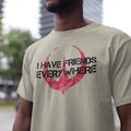 Friends Everywhere Jersey Tee Andor Inspired Short Sleeve Friends Minimalist Tee - T-Shirt, Sweatshirt, Hoodie