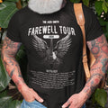 Personalized Retirement Farewell Tour Music-Themed Music Fan Custom Retiree Softstyle Tee - T-Shirt, Sweatshirt, Hoodie