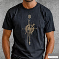 Compass Nature S-4x Camping Tee Outdoors Him Unisex T-shirt, Sweatshirt, Hoodie - T-Shirt, Sweatshirt, Hoodie