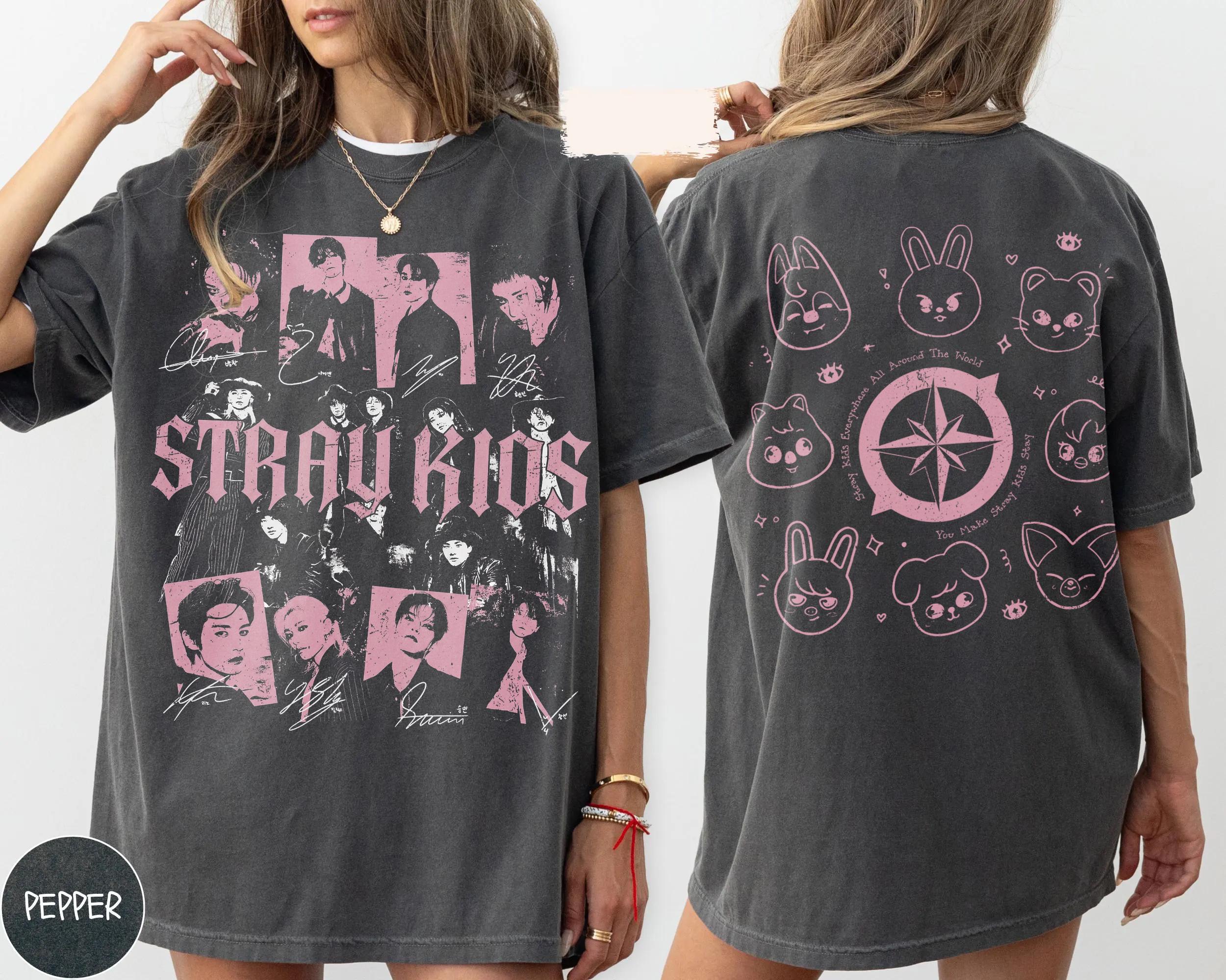 Stray Skzoo Sides Stray World Tour Skz Tap Stray Domiate World Tour - T-Shirt, Sweatshirt, Hoodie