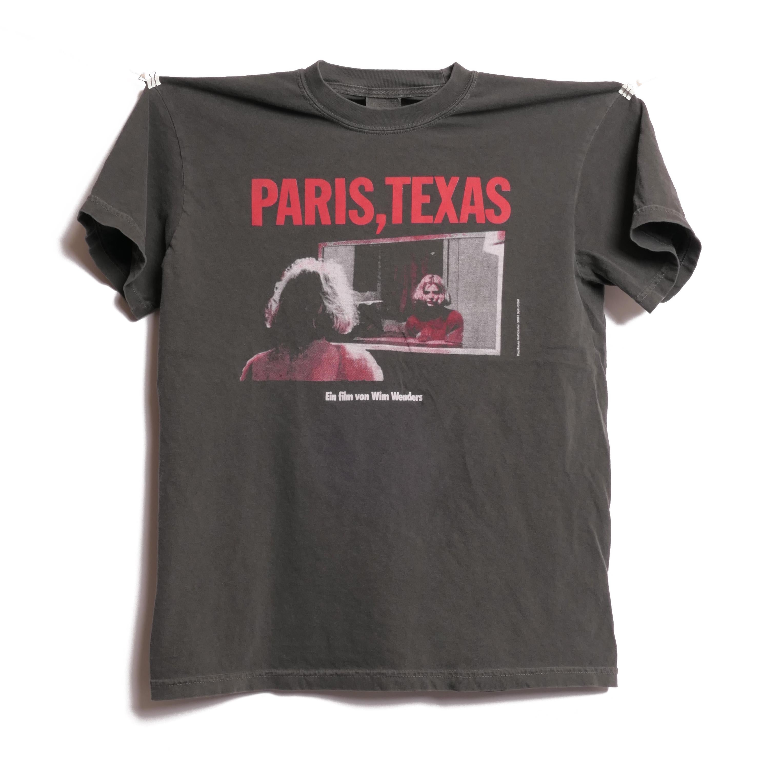 Paris Texas Tee Wim Wenders 1984 Movie Criterion Avant Garde Art House Film German Filmmaker Faded Heavyweigh Medium - T-Shirt, Sweatshirt, Hoodie