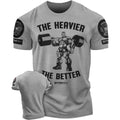 022. Heavier Better Funny Motivational Workout Gym T-Shirts, Hoodie, Sweatshirt - T-Shirt, Sweatshirt, Hoodie