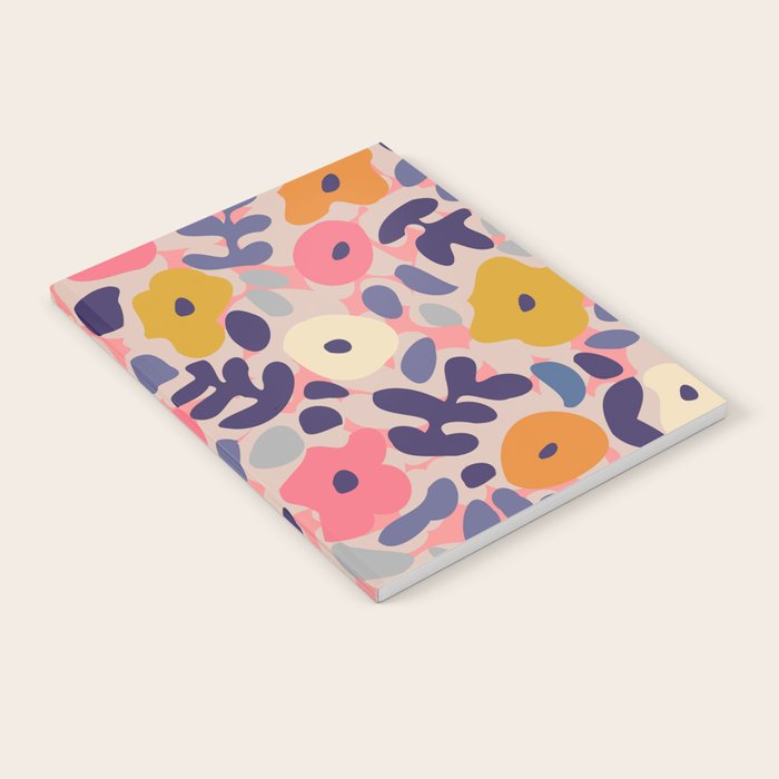 Funny sunny floral pattern Notebook Gallery Image 2 Unisex T-shirt, Sweatshirt, Hoodie, Long Sleeve Tee - T-Shirt, Sweatshirt, Hoodie