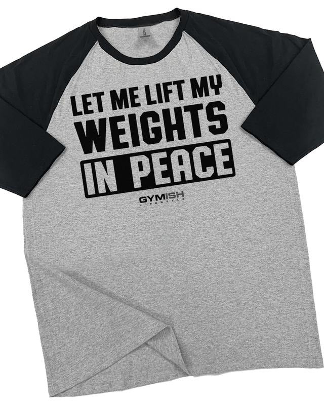 056. Let Me Lift Peace Funny Workout Gym T-Shirts, Hoodie, Sweatshirt - T-Shirt, Sweatshirt, Hoodie
