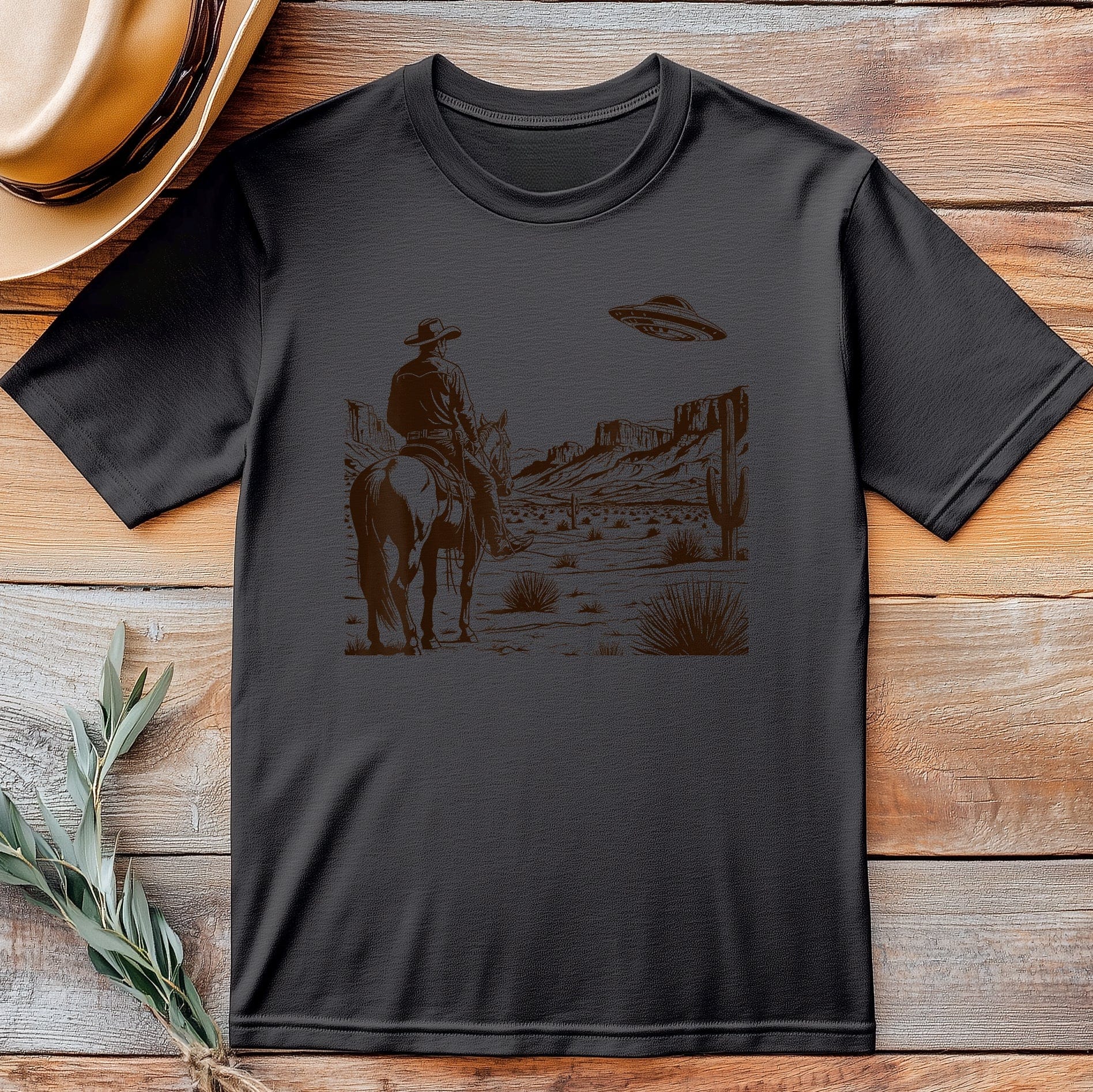 UFO Western Alien Cowboy T-Shirts, Hoodie, Sweatshirt - T-Shirt, Sweatshirt, Hoodie