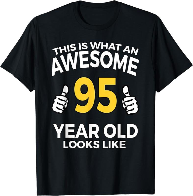 [100% Cotton] 95th Aged 95 Years Old T-Shirts, Hoodie, Sweatshirt - T-Shirt, Sweatshirt, Hoodie