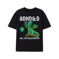 [100% Cotton] ADHD&D Roll Concentration Cotton Printed Cute Dragon T-Shirts, Hoodie, Sweatshirt - T-Shirt, Sweatshirt, Hoodie