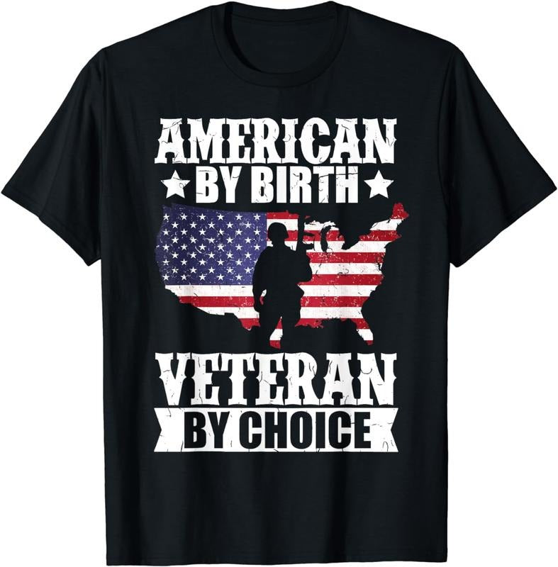 [100% Cotton] American Birth Veteran Choice US Flag Veterans Day T-Shirts, Hoodie, Sweatshirt - T-Shirt, Sweatshirt, Hoodie