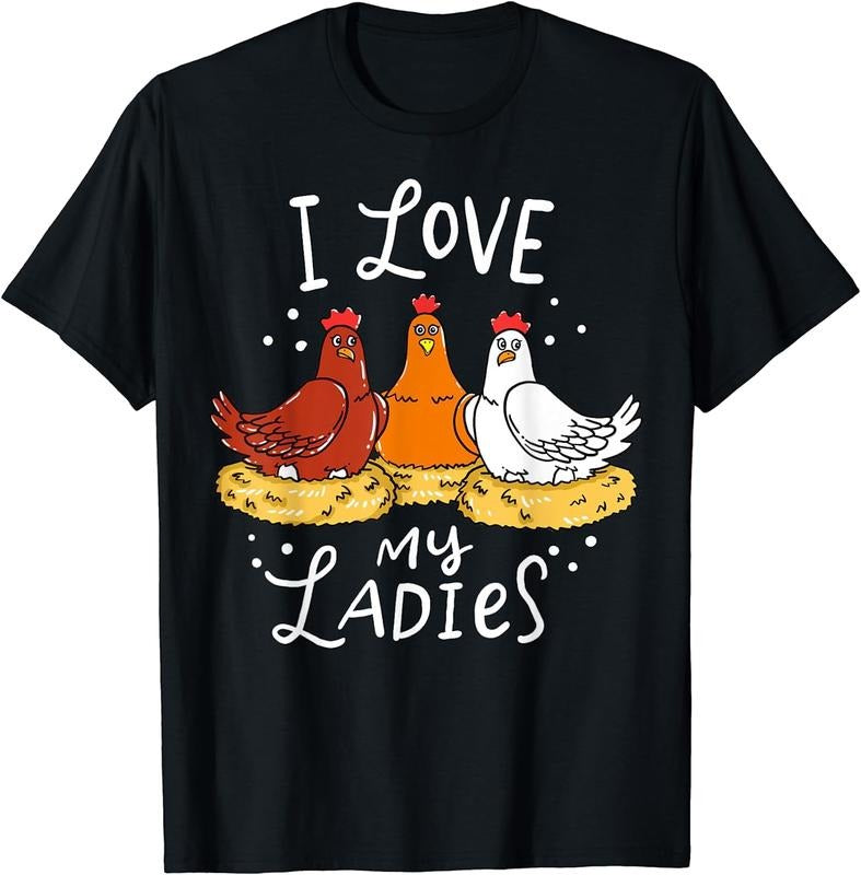 [100% Cotton] Chicken Chicks Eggs Farmer Funny T-Shirts, Hoodie, Sweatshirt - T-Shirt, Sweatshirt, Hoodie