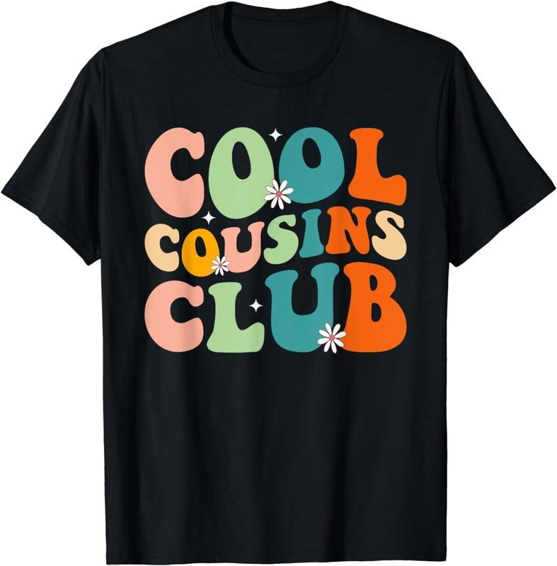 [100% Cotton] Cool Cousin Club Retro Cousin Matching Family Crew Squad T-Shirts, Hoodie, Sweatshirt - T-Shirt, Sweatshirt, Hoodie