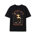 [100% Cotton] Crew Neck Cartoon Letter Print Summer Short Sleeve Sports T-Shirts, Hoodie, Sweatshirt - T-Shirt, Sweatshirt, Hoodie