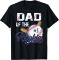 [100% Cotton] Dad Rookie 1 Years Old Team 1st Baseball T-Shirts, Hoodie, Sweatshirt - T-Shirt, Sweatshirt, Hoodie