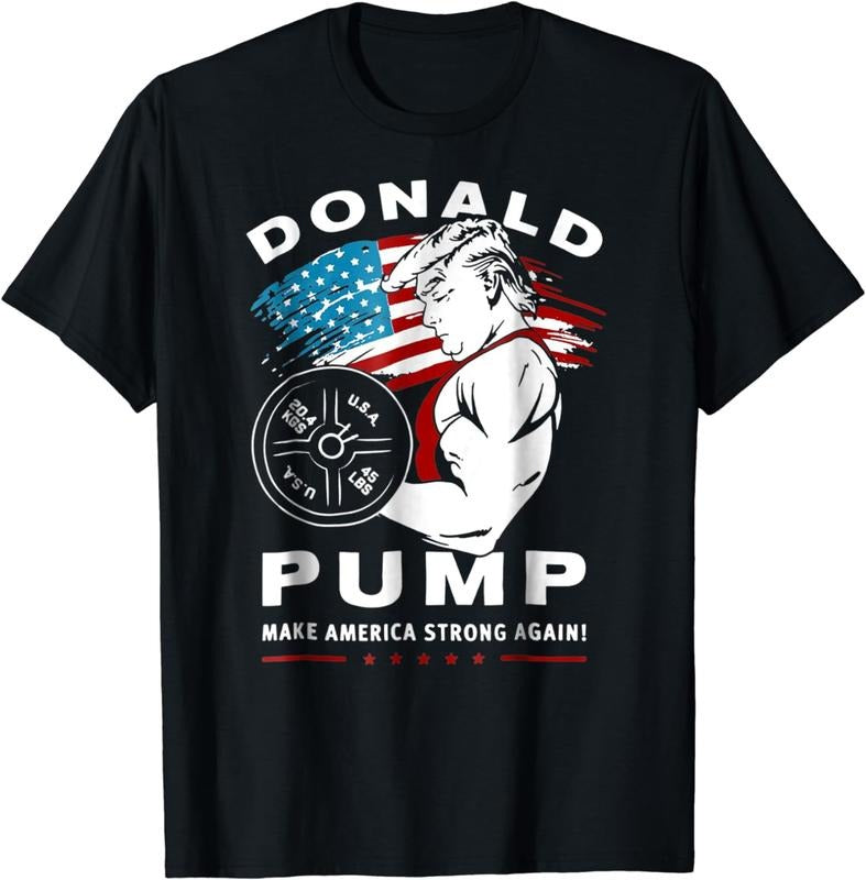 [100% Cotton] Donald Pump Make America Strong Again T-Shirts, Hoodie, Sweatshirt - T-Shirt, Sweatshirt, Hoodie